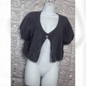 NWT Express Design Studio Angora Sweater Shrug